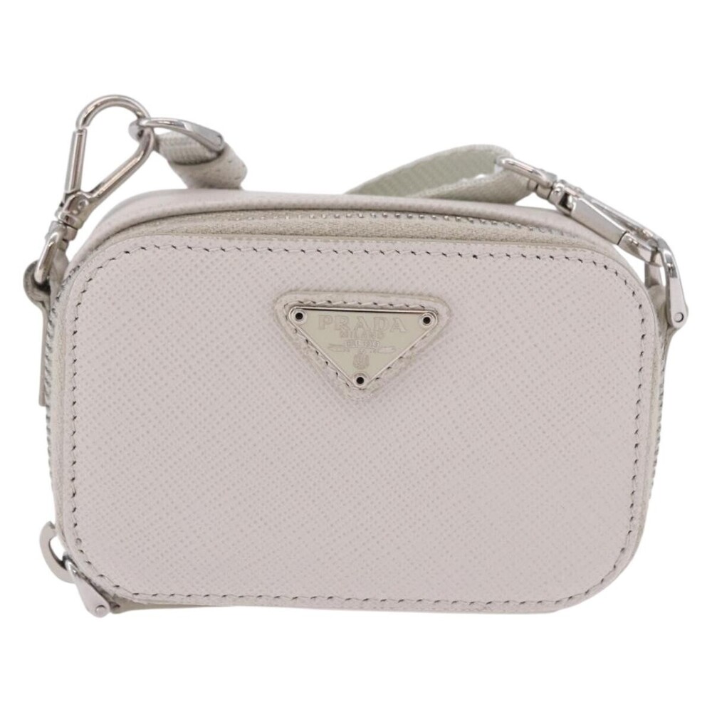 Prada Brique Camera Crossbody Bag Saffiano Leather